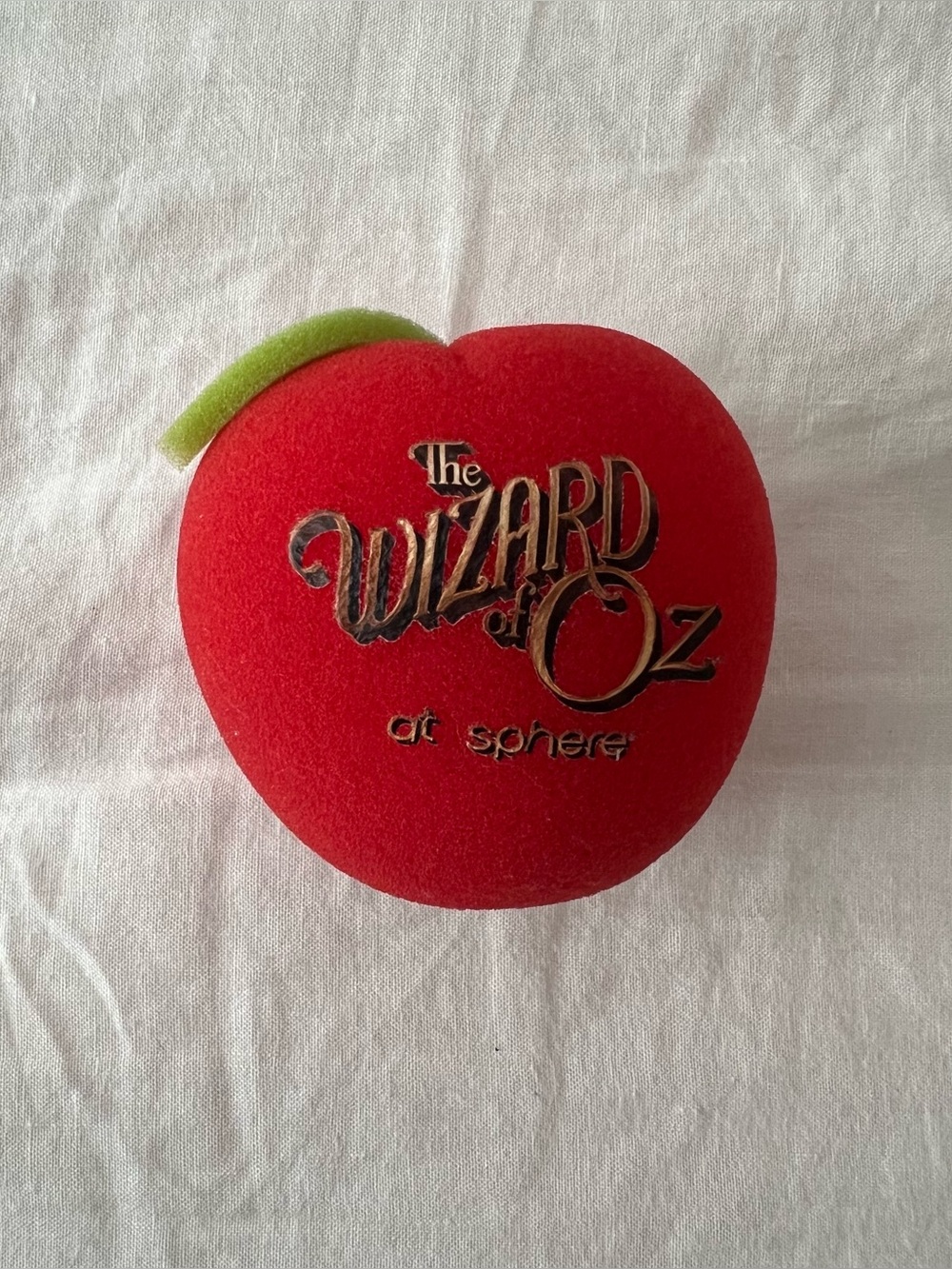 The Wizard of Oz at the Sphere Red Foam Apple